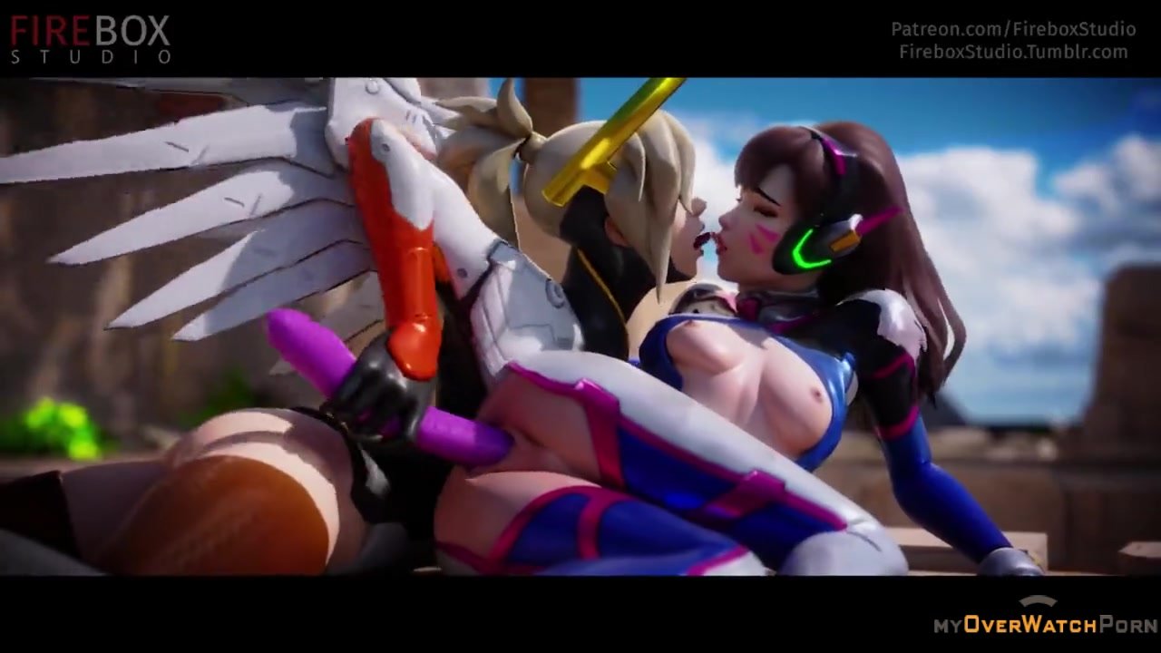 Mercy and Dva have fun