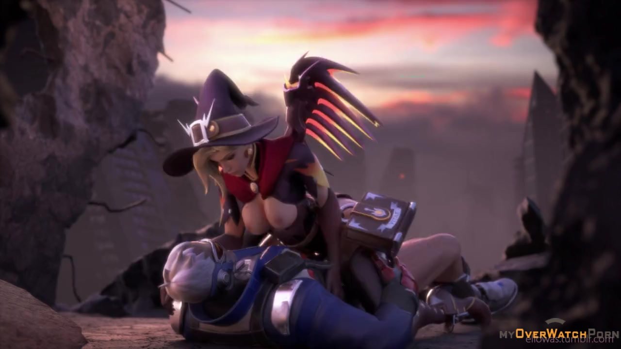 Mercy ridding a dick