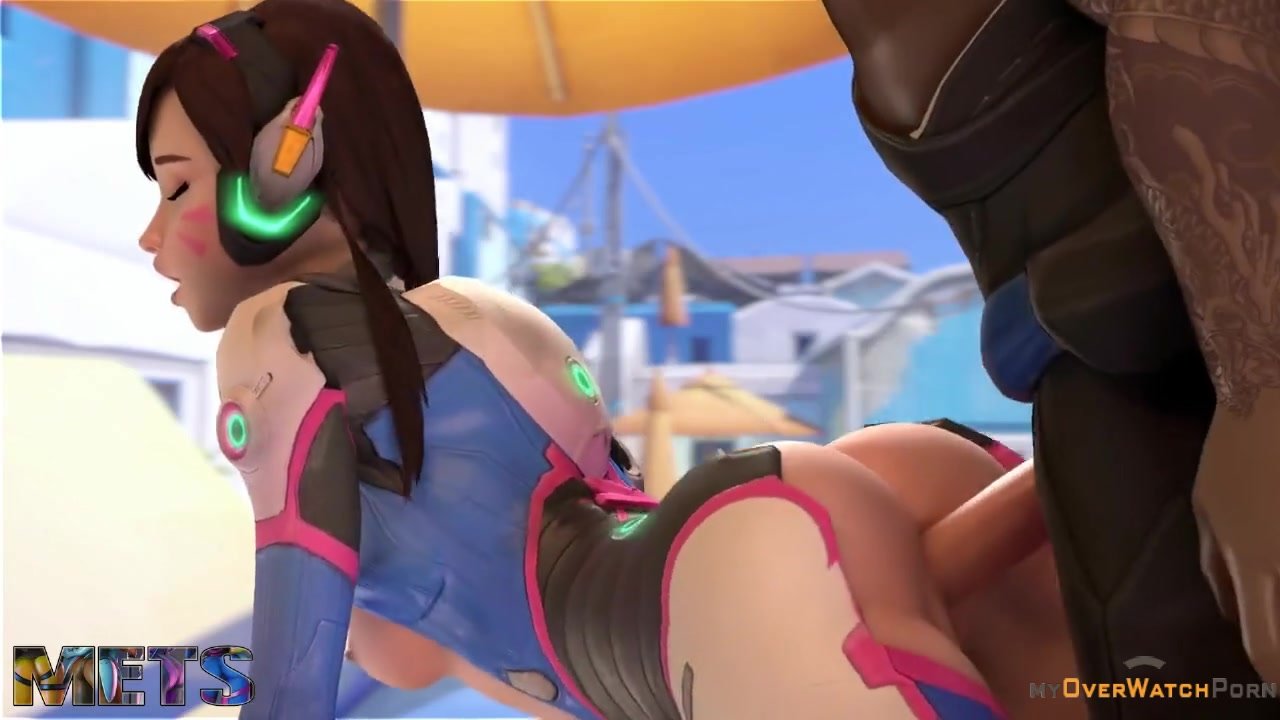 Overwatch Dva Doggystyle action